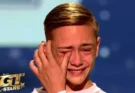 😭🎤Nervous 14-Y.O. Winner of Romania’s Got Talent IN TEARS as He Enters America’s Got Talent All-Stars
